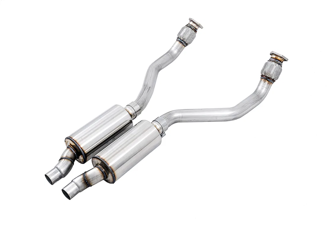 3215-11030 – AWE Exhaust Pipe Header, Resonated